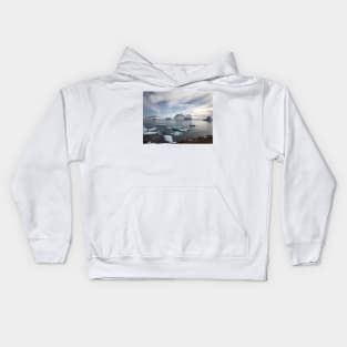 View from Red Rock Ridge, Antarctica Kids Hoodie